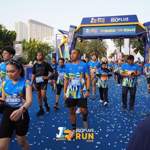 Race photo from ISOPLUS RUN 2026 - JAKARTA
