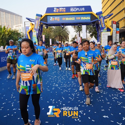 Race photo from ISOPLUS RUN 2026 - JAKARTA