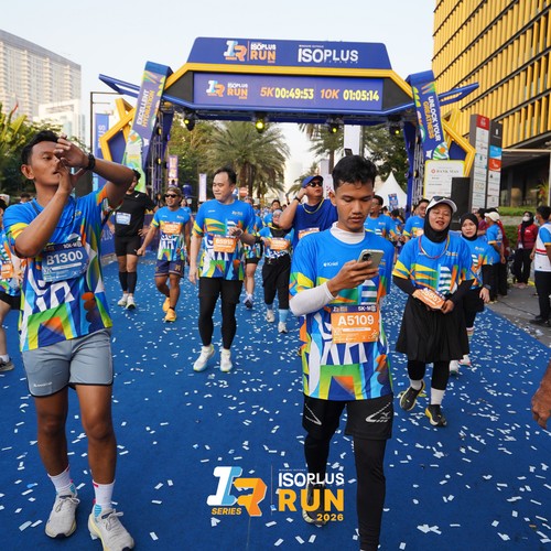 Race photo from ISOPLUS RUN 2026 - JAKARTA