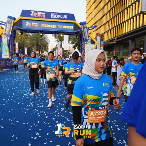 Race photo from ISOPLUS RUN 2026 - JAKARTA