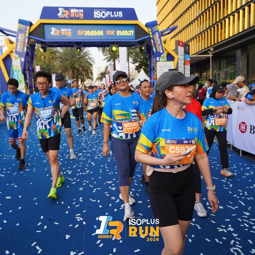 Race photo from ISOPLUS RUN 2026 - JAKARTA