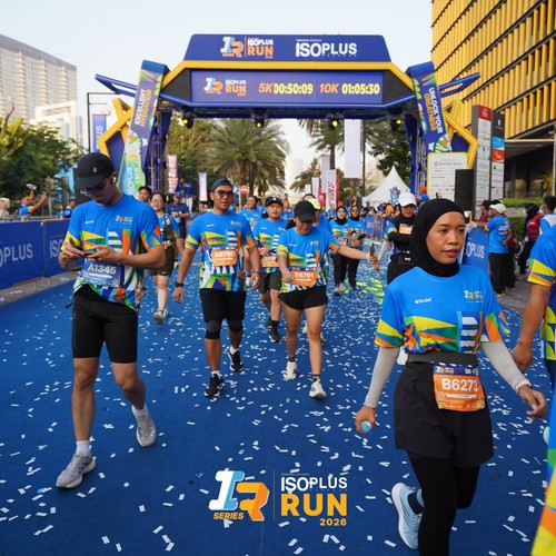 Race photo from ISOPLUS RUN 2026 - JAKARTA