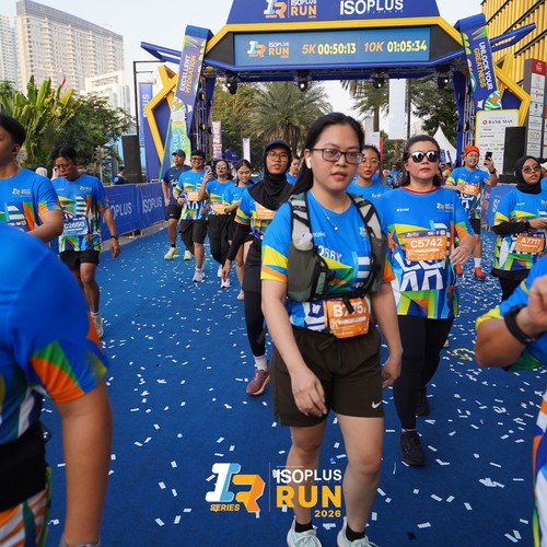 Race photo from ISOPLUS RUN 2026 - JAKARTA