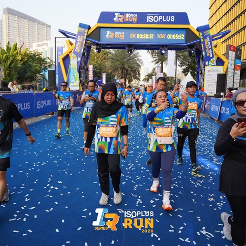Race photo from ISOPLUS RUN 2026 - JAKARTA