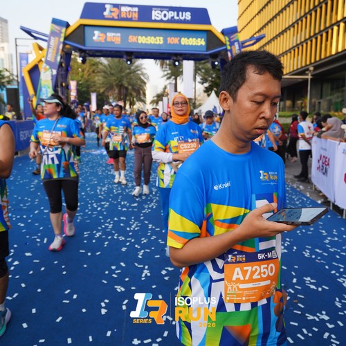 Race photo from ISOPLUS RUN 2026 - JAKARTA