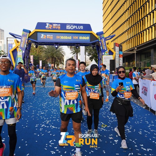 Race photo from ISOPLUS RUN 2026 - JAKARTA