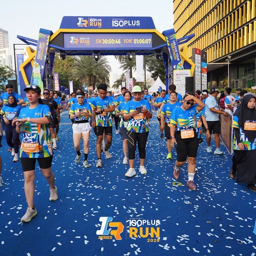 Race photo from ISOPLUS RUN 2026 - JAKARTA