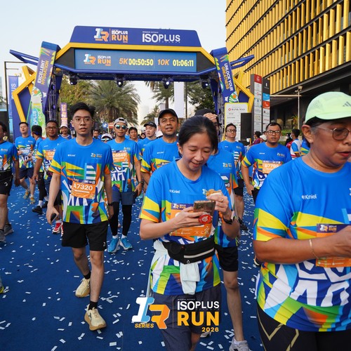 Race photo from ISOPLUS RUN 2026 - JAKARTA