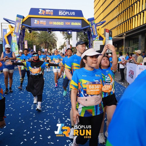Race photo from ISOPLUS RUN 2026 - JAKARTA