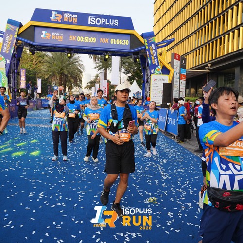Race photo from ISOPLUS RUN 2026 - JAKARTA