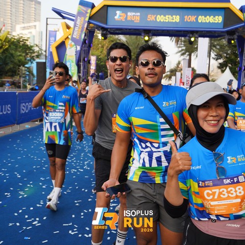 Race photo from ISOPLUS RUN 2026 - JAKARTA