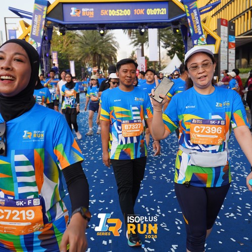 Race photo from ISOPLUS RUN 2026 - JAKARTA
