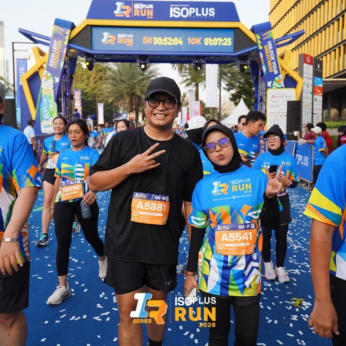 Race photo from ISOPLUS RUN 2026 - JAKARTA