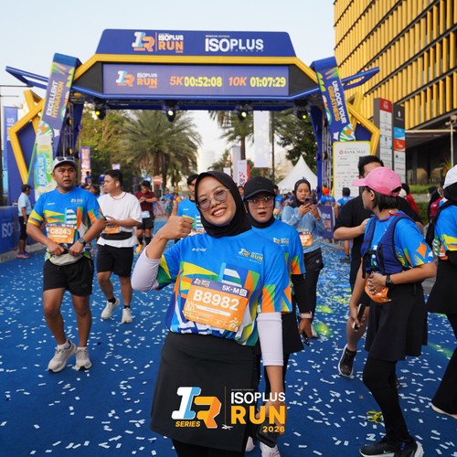Race photo from ISOPLUS RUN 2026 - JAKARTA