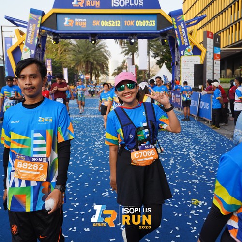 Race photo from ISOPLUS RUN 2026 - JAKARTA