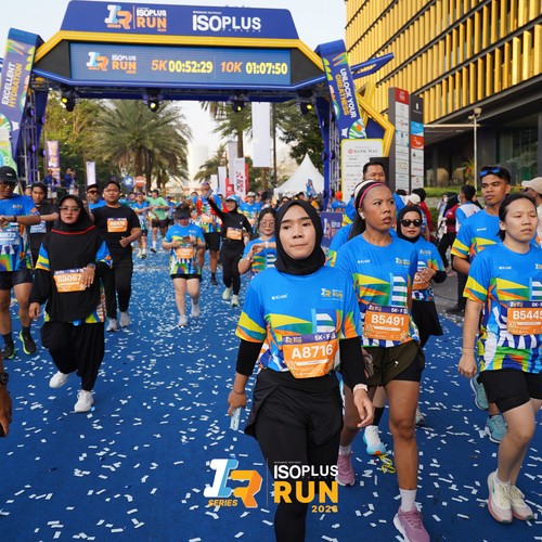 Race photo from ISOPLUS RUN 2026 - JAKARTA