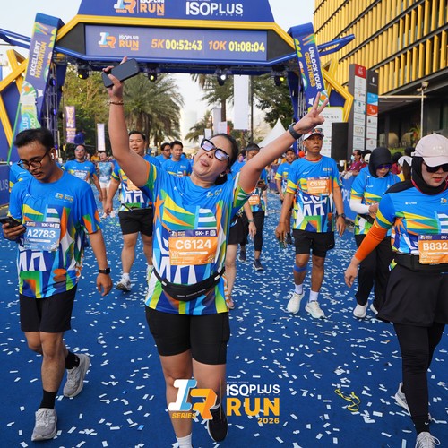 Race photo from ISOPLUS RUN 2026 - JAKARTA