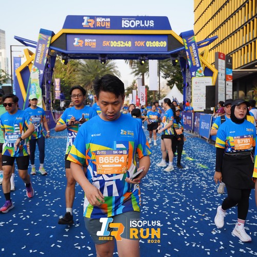 Race photo from ISOPLUS RUN 2026 - JAKARTA