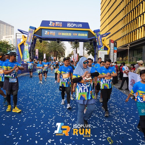 Race photo from ISOPLUS RUN 2026 - JAKARTA