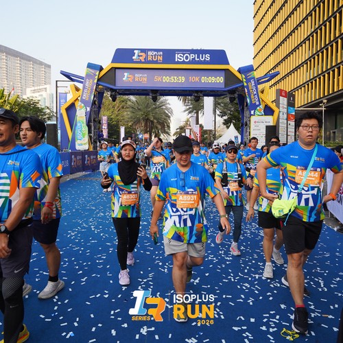 Race photo from ISOPLUS RUN 2026 - JAKARTA