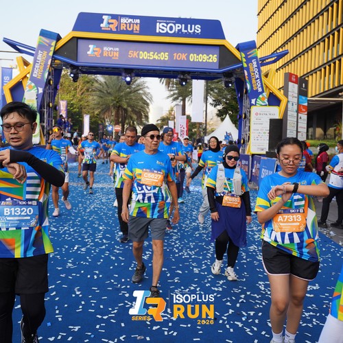Race photo from ISOPLUS RUN 2026 - JAKARTA