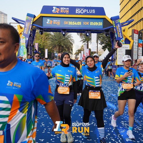 Race photo from ISOPLUS RUN 2026 - JAKARTA
