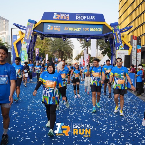 Race photo from ISOPLUS RUN 2026 - JAKARTA