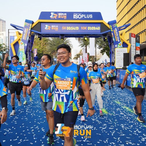 Race photo from ISOPLUS RUN 2026 - JAKARTA