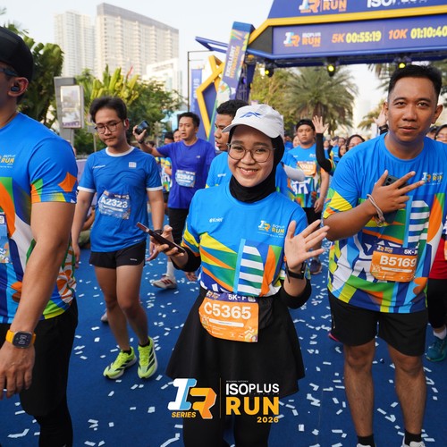 Race photo from ISOPLUS RUN 2026 - JAKARTA