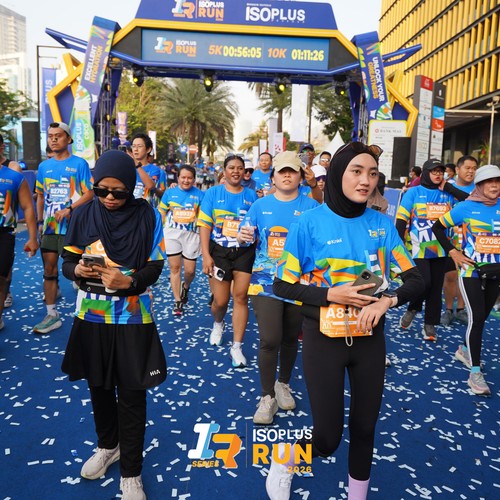 Race photo from ISOPLUS RUN 2026 - JAKARTA