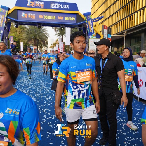 Race photo from ISOPLUS RUN 2026 - JAKARTA
