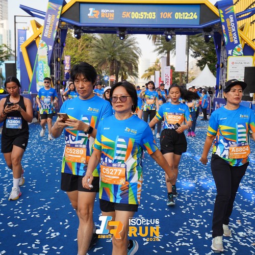 Race photo from ISOPLUS RUN 2026 - JAKARTA