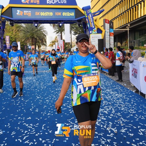 Race photo from ISOPLUS RUN 2026 - JAKARTA