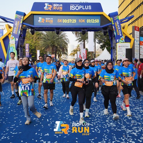 Race photo from ISOPLUS RUN 2026 - JAKARTA