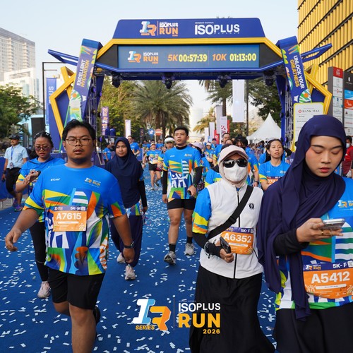 Race photo from ISOPLUS RUN 2026 - JAKARTA