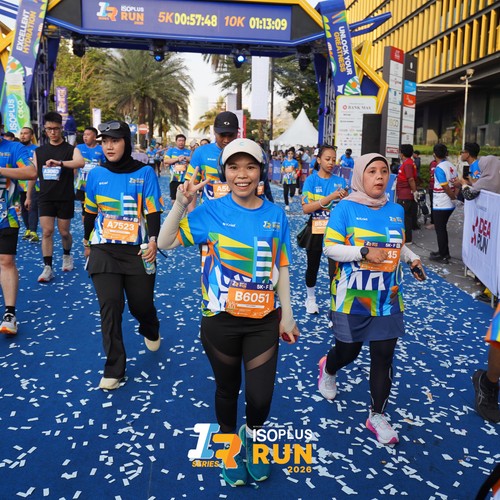 Race photo from ISOPLUS RUN 2026 - JAKARTA