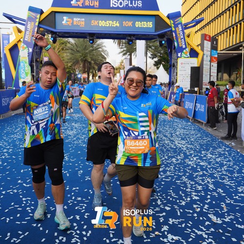 Race photo from ISOPLUS RUN 2026 - JAKARTA