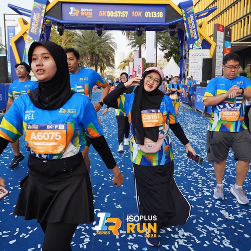 Race photo from ISOPLUS RUN 2026 - JAKARTA