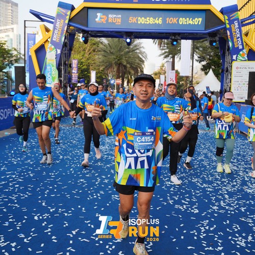 Race photo from ISOPLUS RUN 2026 - JAKARTA