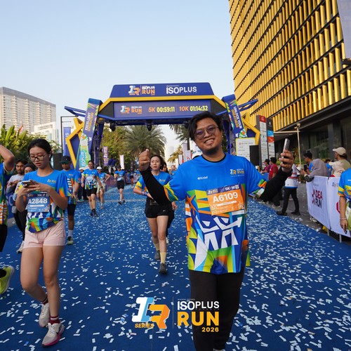 Race photo from ISOPLUS RUN 2026 - JAKARTA