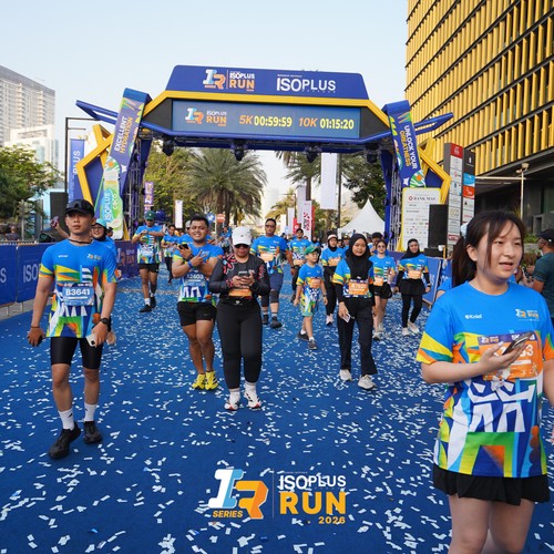 Race photo from ISOPLUS RUN 2026 - JAKARTA