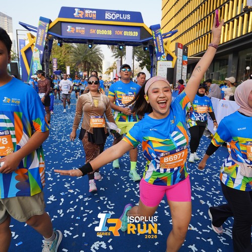 Race photo from ISOPLUS RUN 2026 - JAKARTA