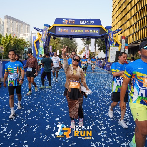 Race photo from ISOPLUS RUN 2026 - JAKARTA