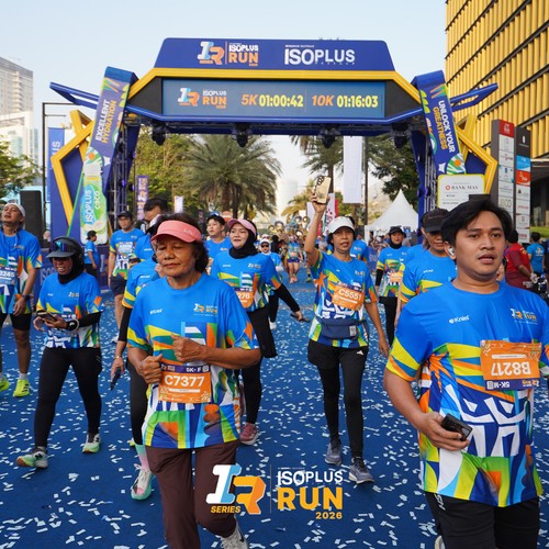 Race photo from ISOPLUS RUN 2026 - JAKARTA