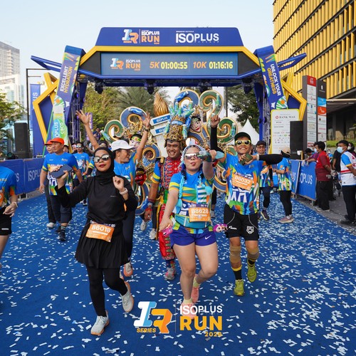 Race photo from ISOPLUS RUN 2026 - JAKARTA