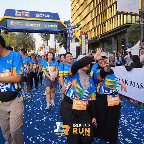 Race photo from ISOPLUS RUN 2026 - JAKARTA