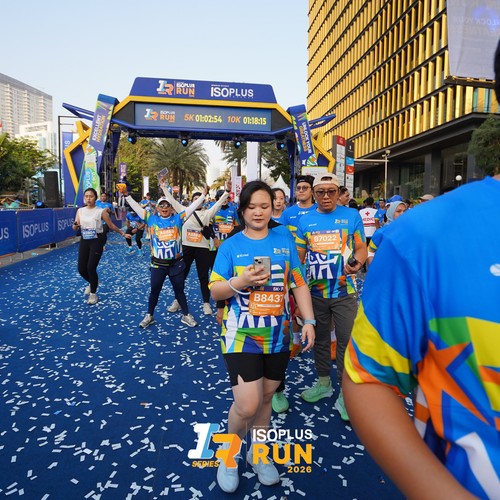 Race photo from ISOPLUS RUN 2026 - JAKARTA