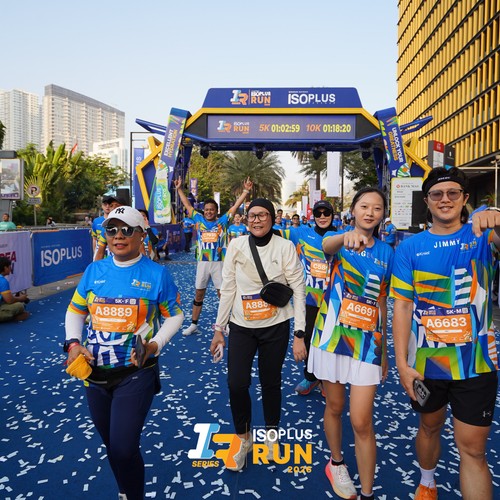 Race photo from ISOPLUS RUN 2026 - JAKARTA
