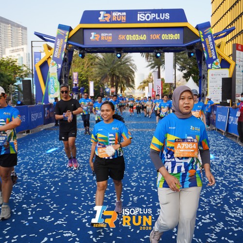 Race photo from ISOPLUS RUN 2026 - JAKARTA