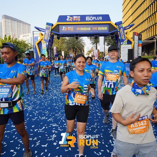 Race photo from ISOPLUS RUN 2026 - JAKARTA
